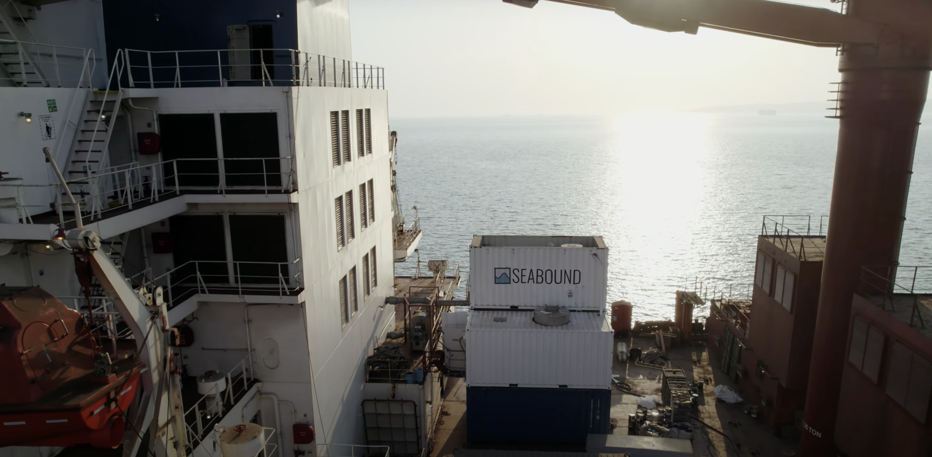 Стартап Seabound создал систему захвата углерода на грузовом судне
