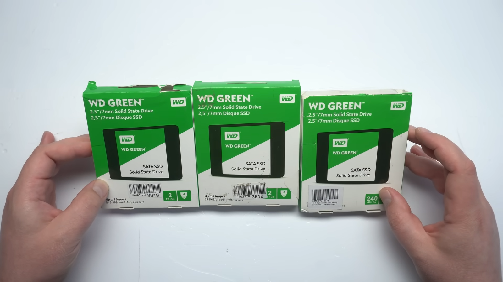 Новые поддельные SSD WD Green работают быстрее оригинала