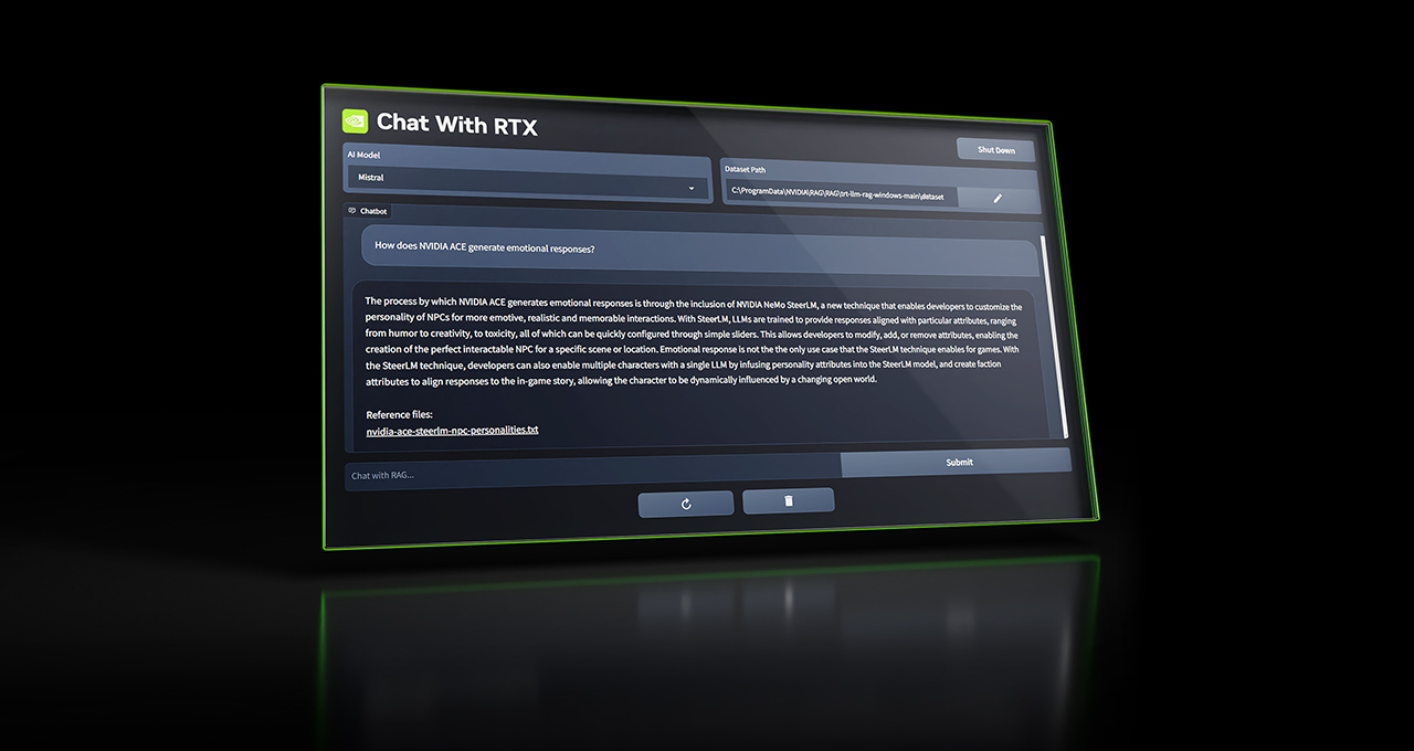 NVIDIA выпустила аналог нашумевшего ChatGPT, который можно запустить локально на своем компьютере