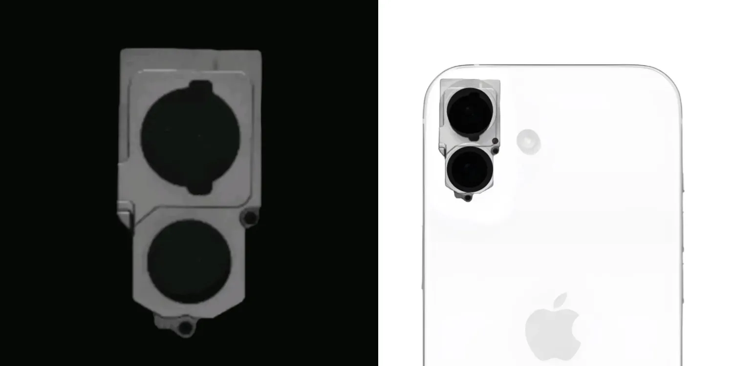 Новая утечка подтвердила отказ iPhone 16 от диагонального вида камер