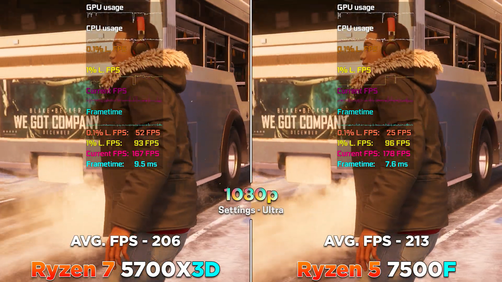 «Устаревший» игровой Ryzen 7 5700X3D сравнили с новым универсальным Ryzen 5 7500F