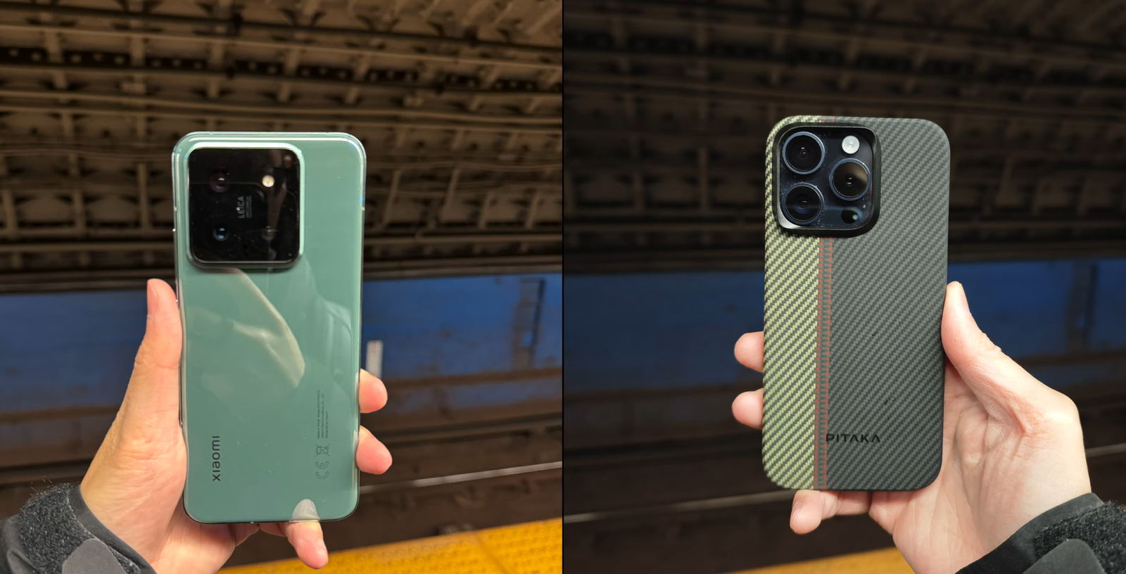 Камеры компактных флагманских смартфонов Xiaomi 14 и iPhone 15 Pro сравнили