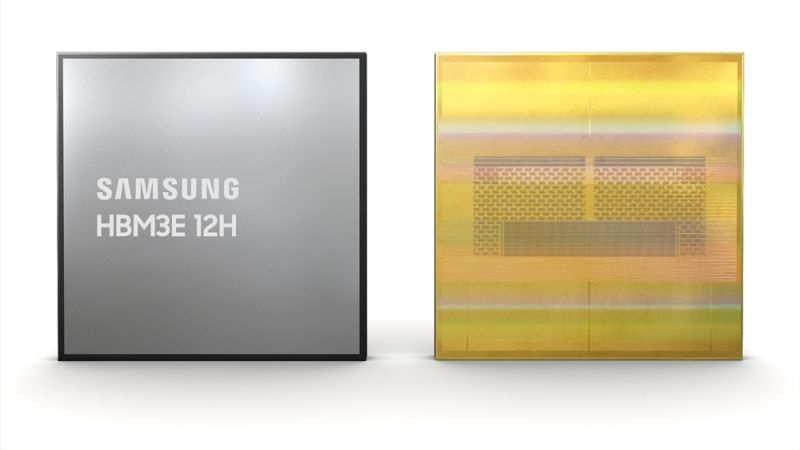 Samsung разработала 12-стековую память в 36 ГБ для ускорения ИИ-алгоритмов
