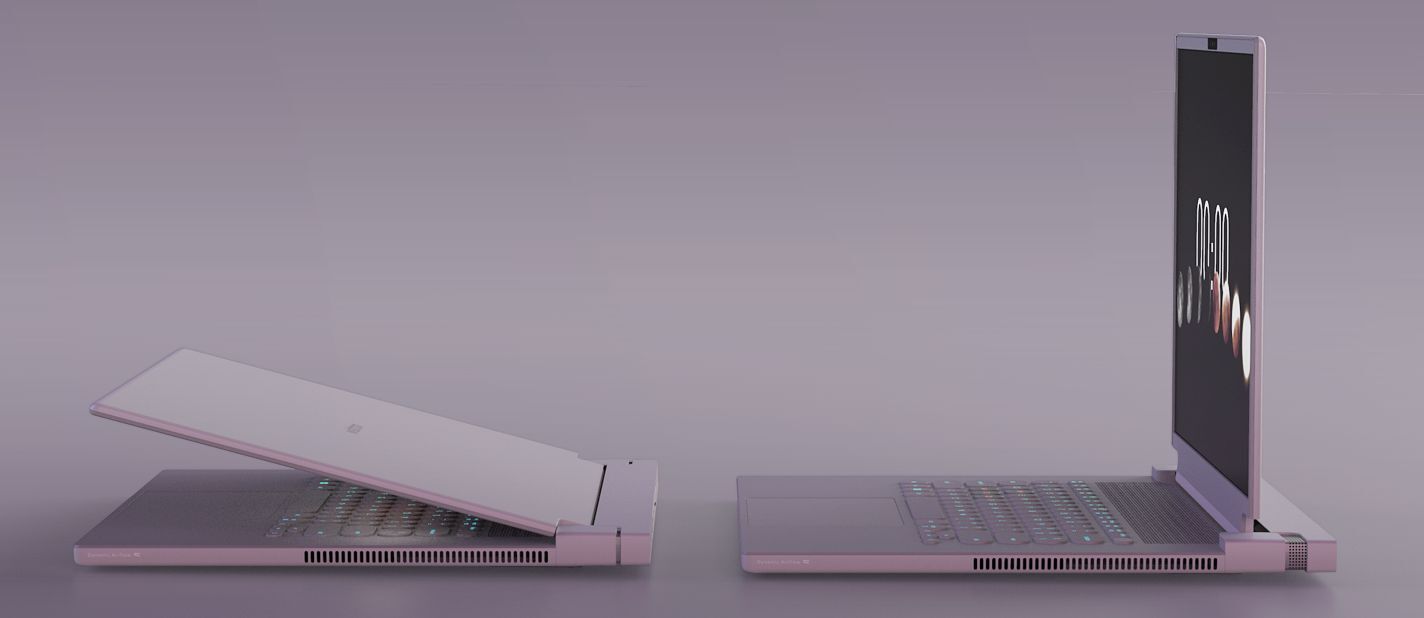 Представлен ноутбук Dynamic airflow с необычной системой охлаждения