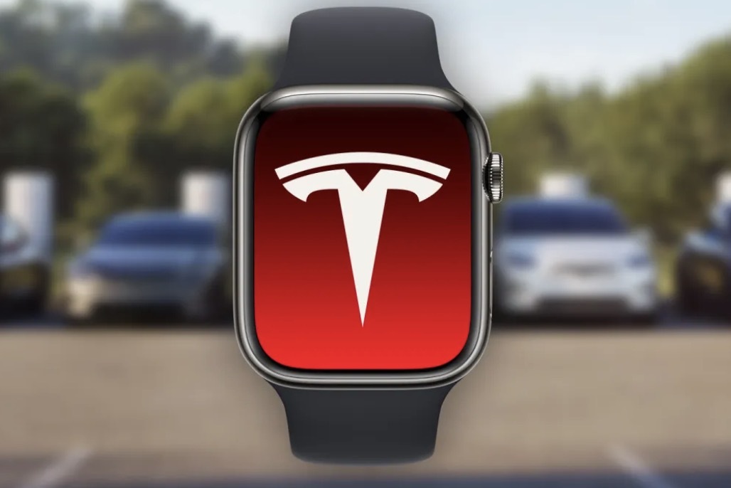 Tesla позволит открывать свои электромобили с помощью Apple Watch