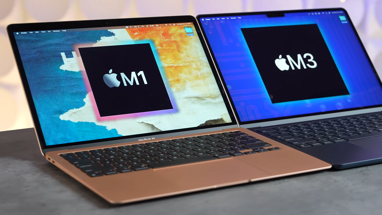 MacBook Air M1 и M3 сравнили по соотношению цены и качества