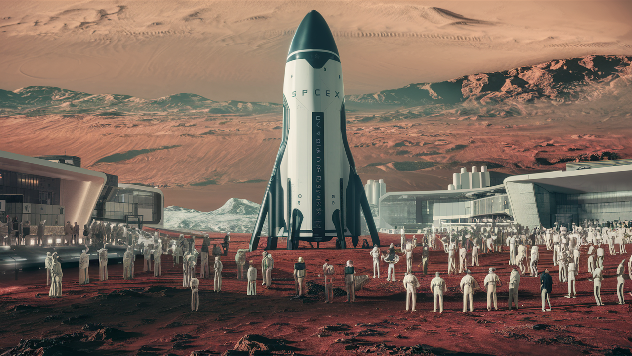 Илон Маск отправит 1 млн человек на Марс ради успешной колонизации Красной планеты