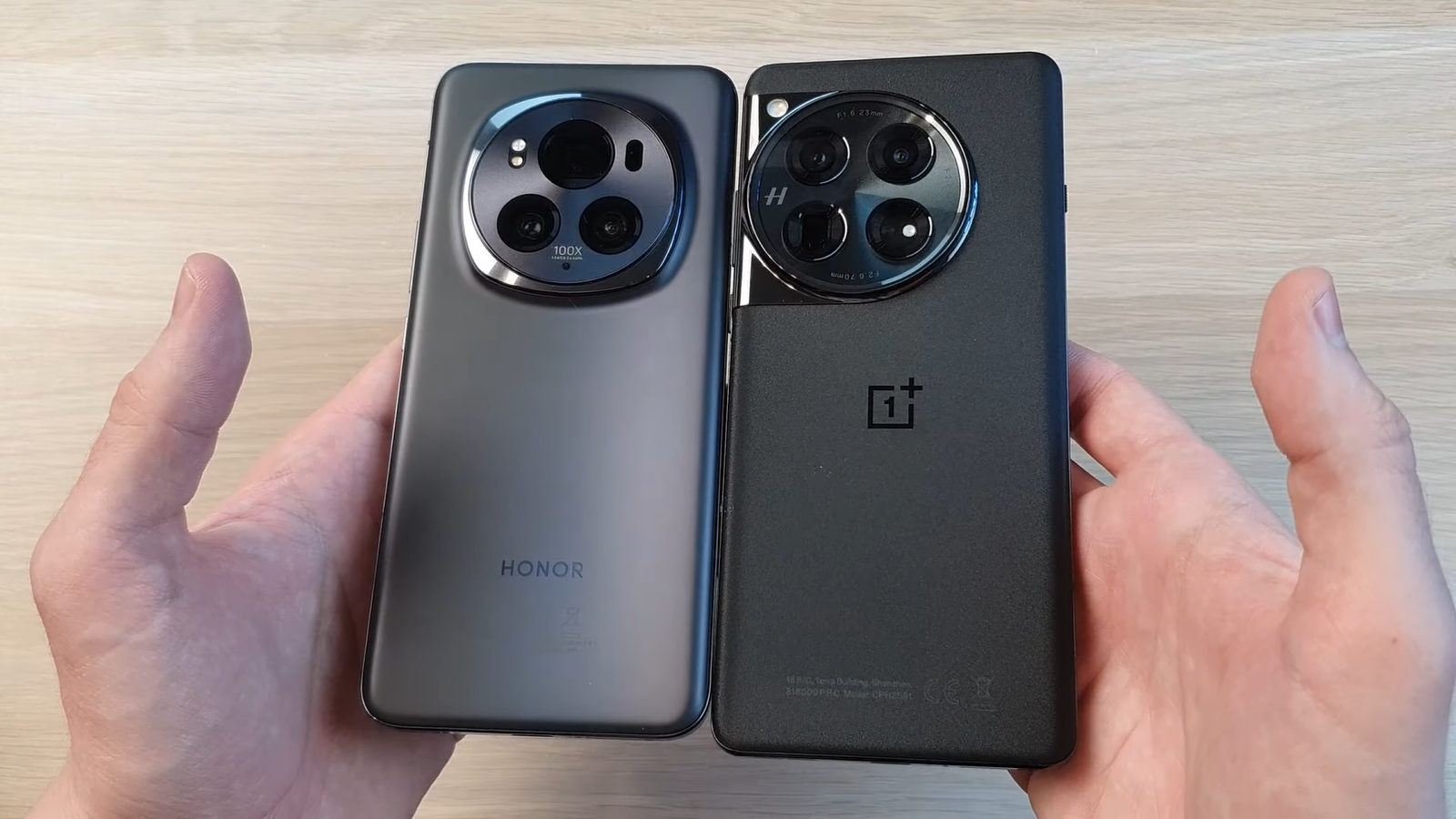 Китайские «камерофоны без переплаты» OnePlus 12 и HONOR Magic6 Pro сравнили