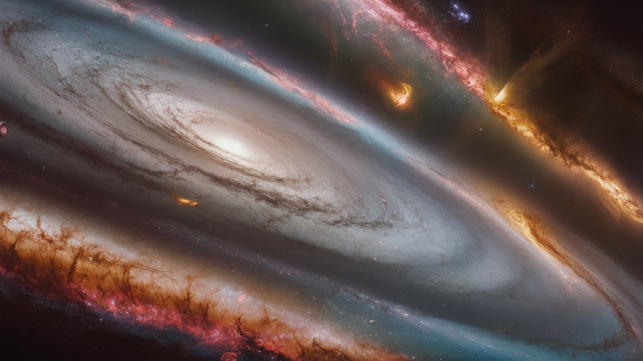 Ученые обнаружили огромный поток газа в галактике NGC 4383