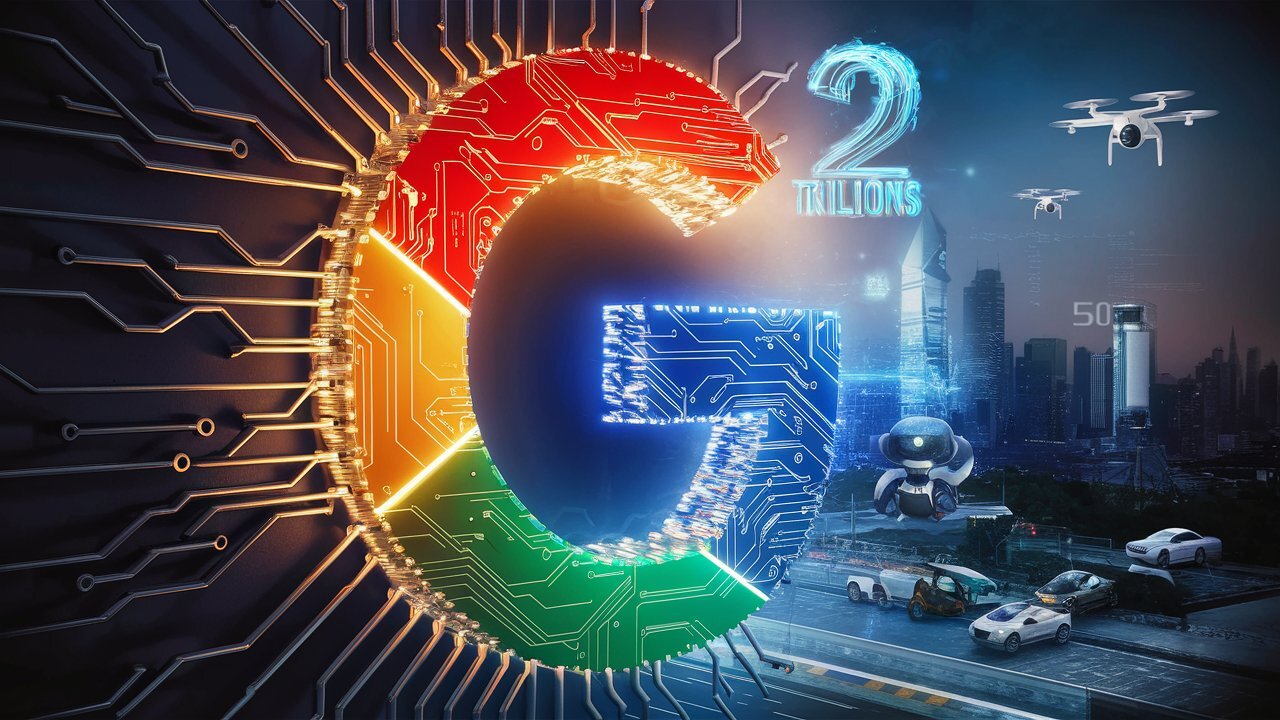 Google официально стала стоить $2 триллиона на фоне развития ИИ