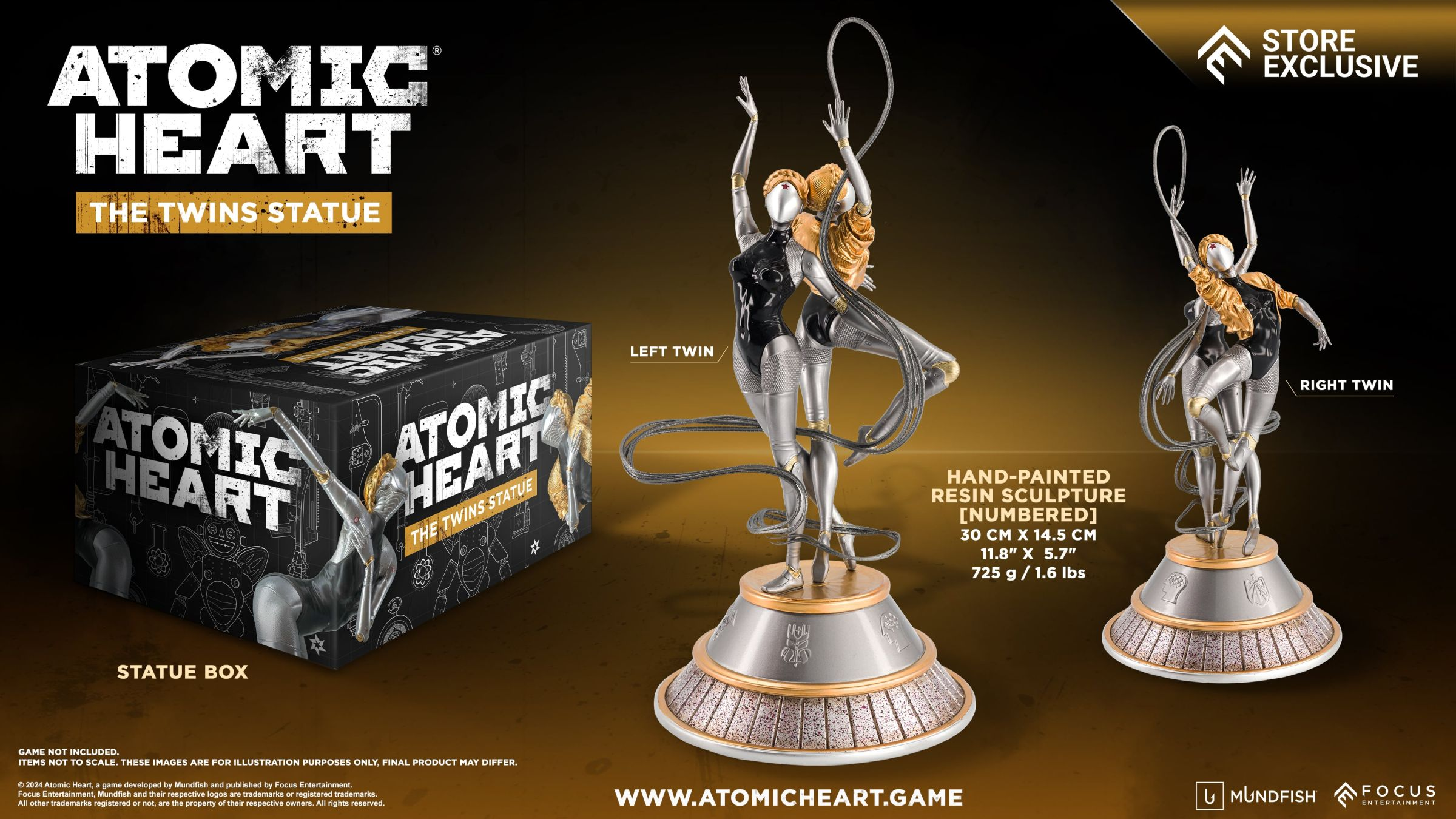 Игрушечные «близняшки» из Atomic Heart поступили в продажу за $190. Но в России их не купить