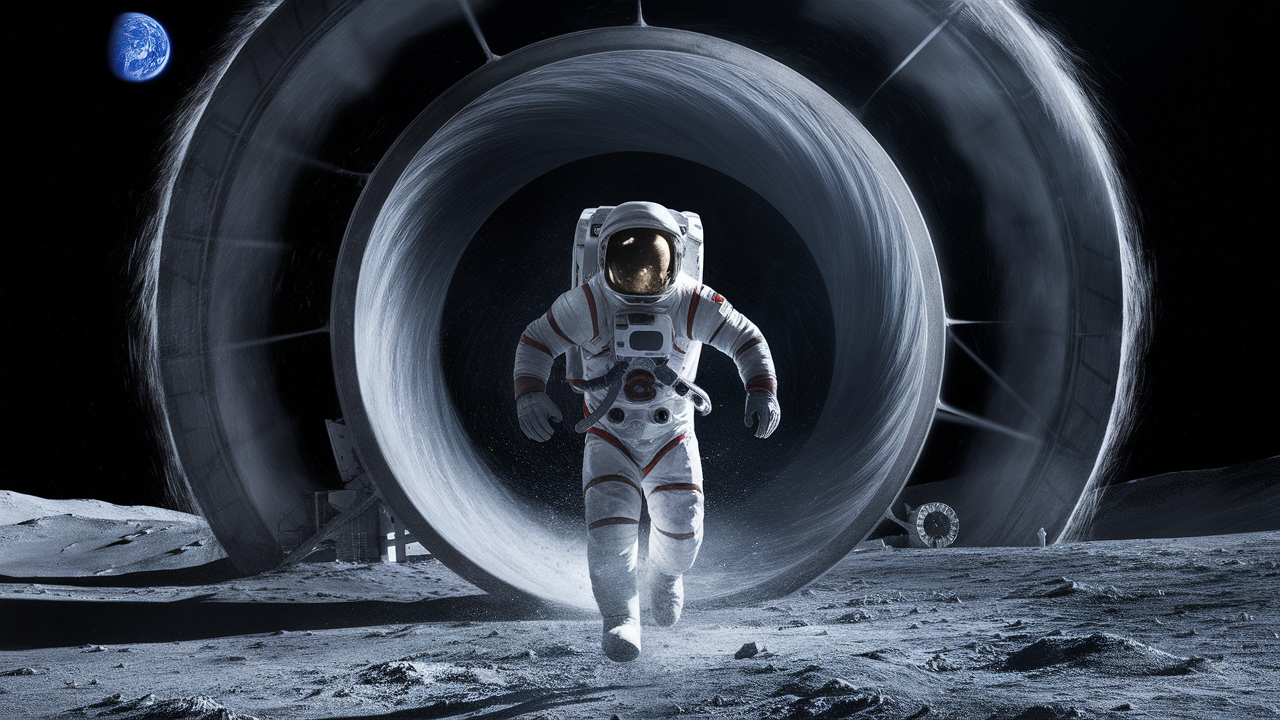 Астронавты на Луне будут поддерживать форму при помощи «Колеса Смерти»