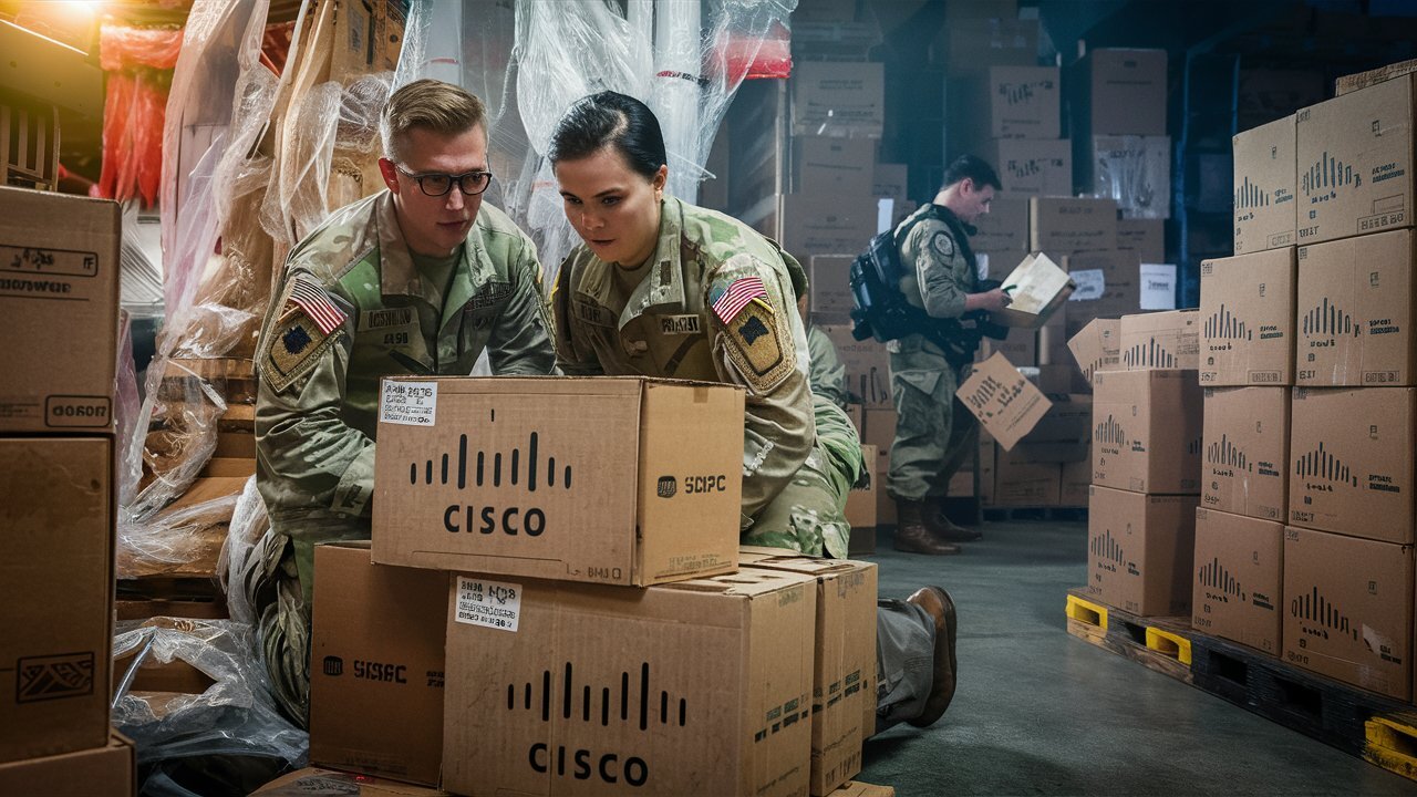 Поддельное оборудование Cisco попало к вооруженным силам США