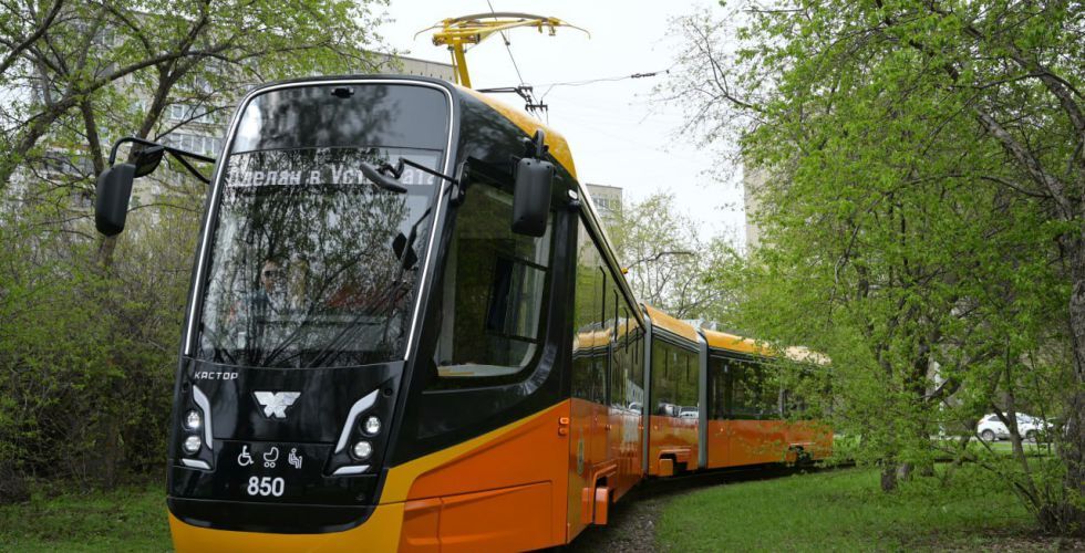 Роскосмос представил новый трамвай «Кастор»