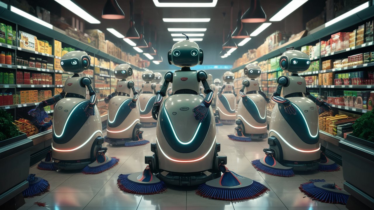 Лента расширила программу роботов-уборщиков в магазинах