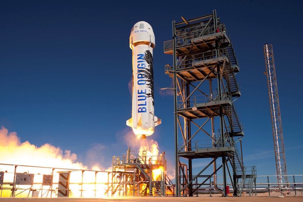Blue Origin запустит суборбитальный корабль с экипажем из 6 человек на борту