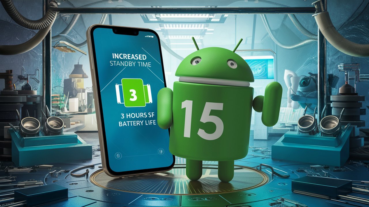 Android 15 увеличил время работы смартфонов в режиме ожидания на 3 часа