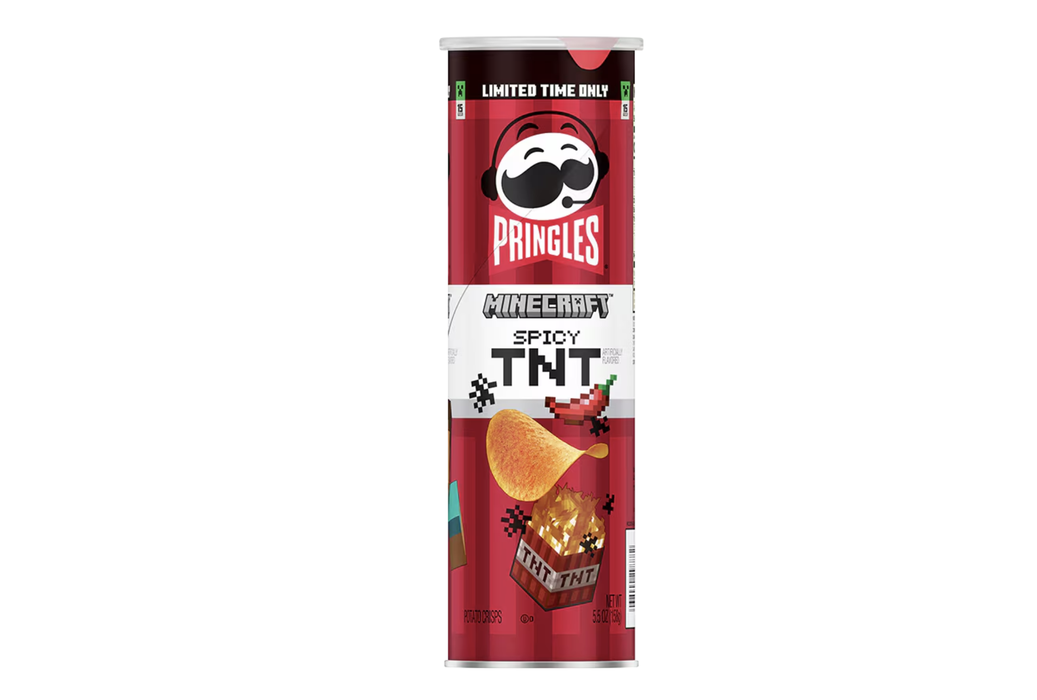 Pringles создали чипсы со вкусом динамита из Minecraft