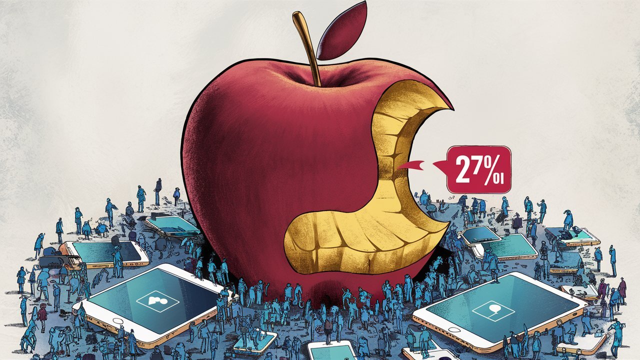 Apple защитила в суде новый 27% сбор с покупок вне App Store