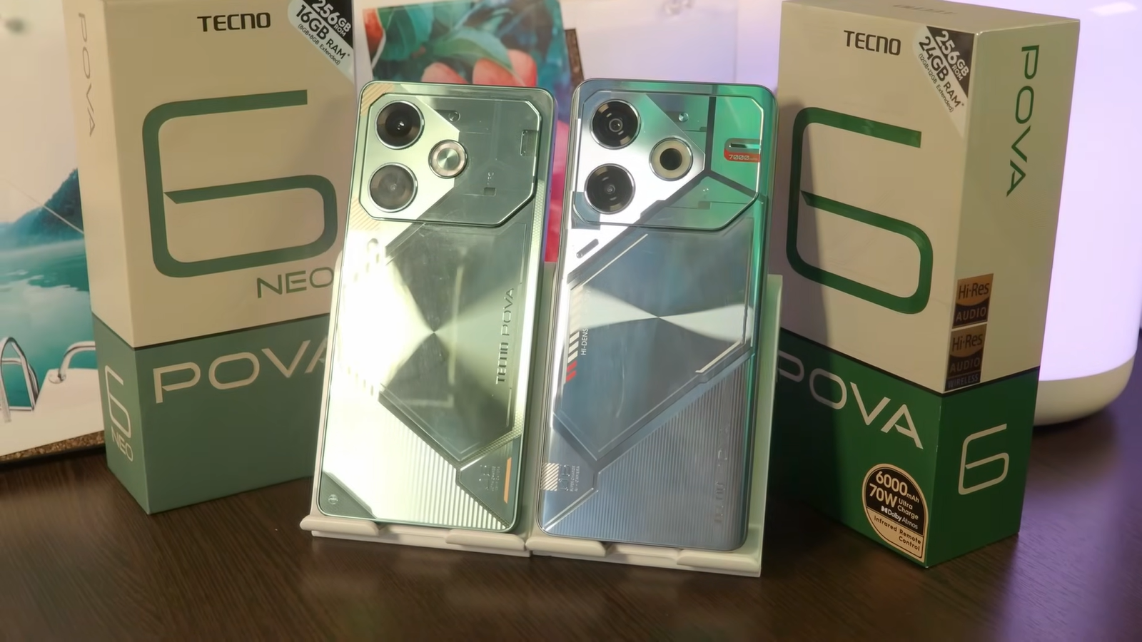 Сверхвыносливые смартфоны Tecno Pova 6 и 6 Neo сравнили