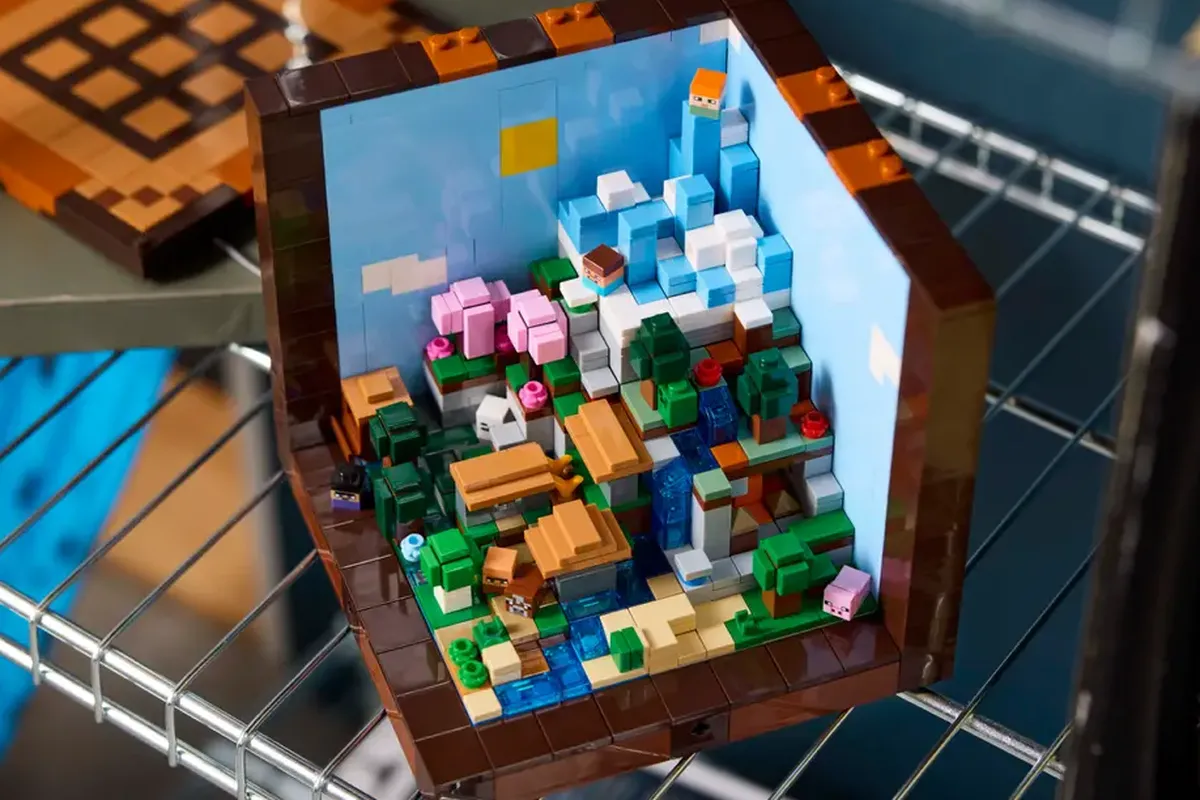 По Minecraft появился первый Lego-набор для взрослых
