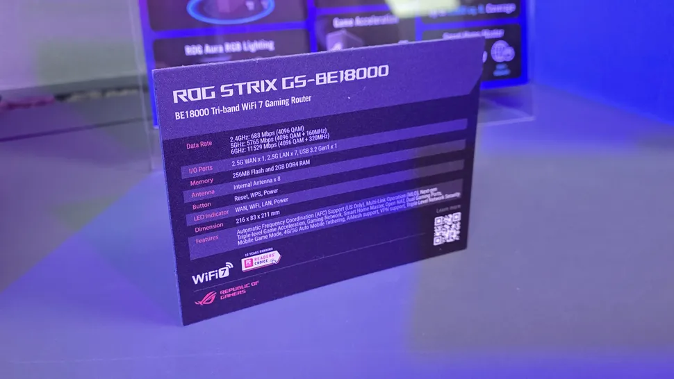 Asus представила игровые роутеры с Wi-Fi 7 и девятью 2,5 GbE портами 4 34927a29960b388d9dcea51ce9d94b5e137cb16a THE ASHGABAT TIMES