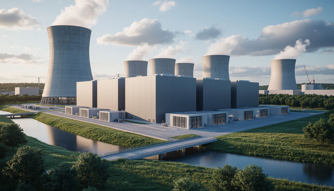 Google будет питать дата-центры от АЭС