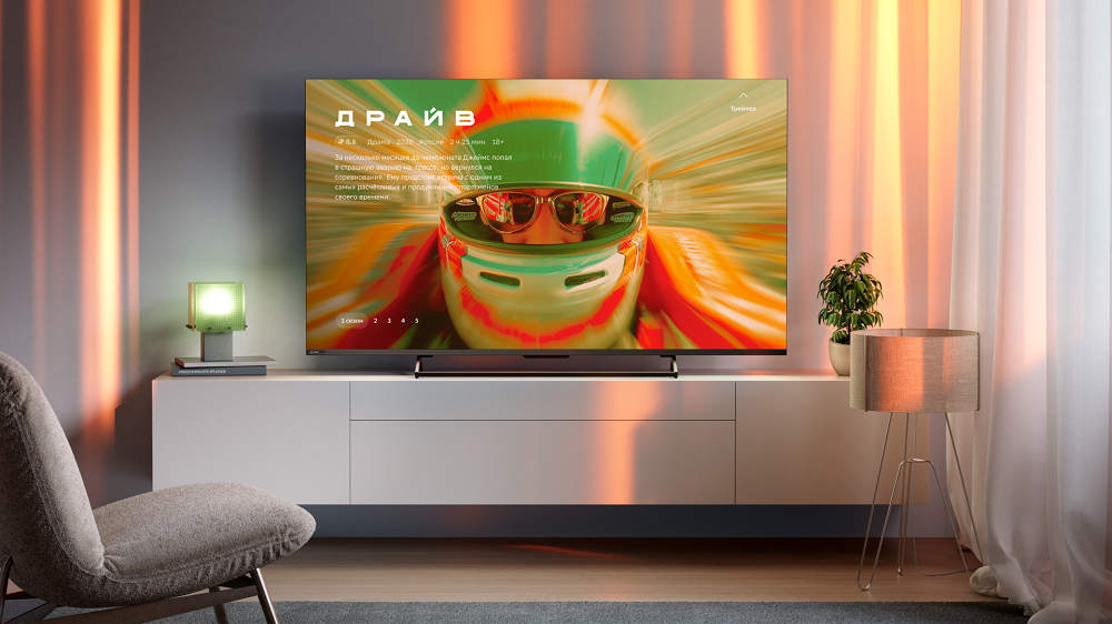 Сбер представил телевизоры с голосовым управлением без пульта