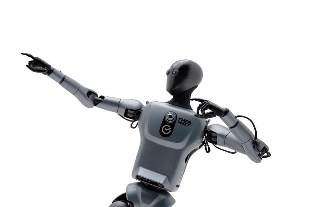 Сбер показал первого человекоподобного робота с физическим ИИ