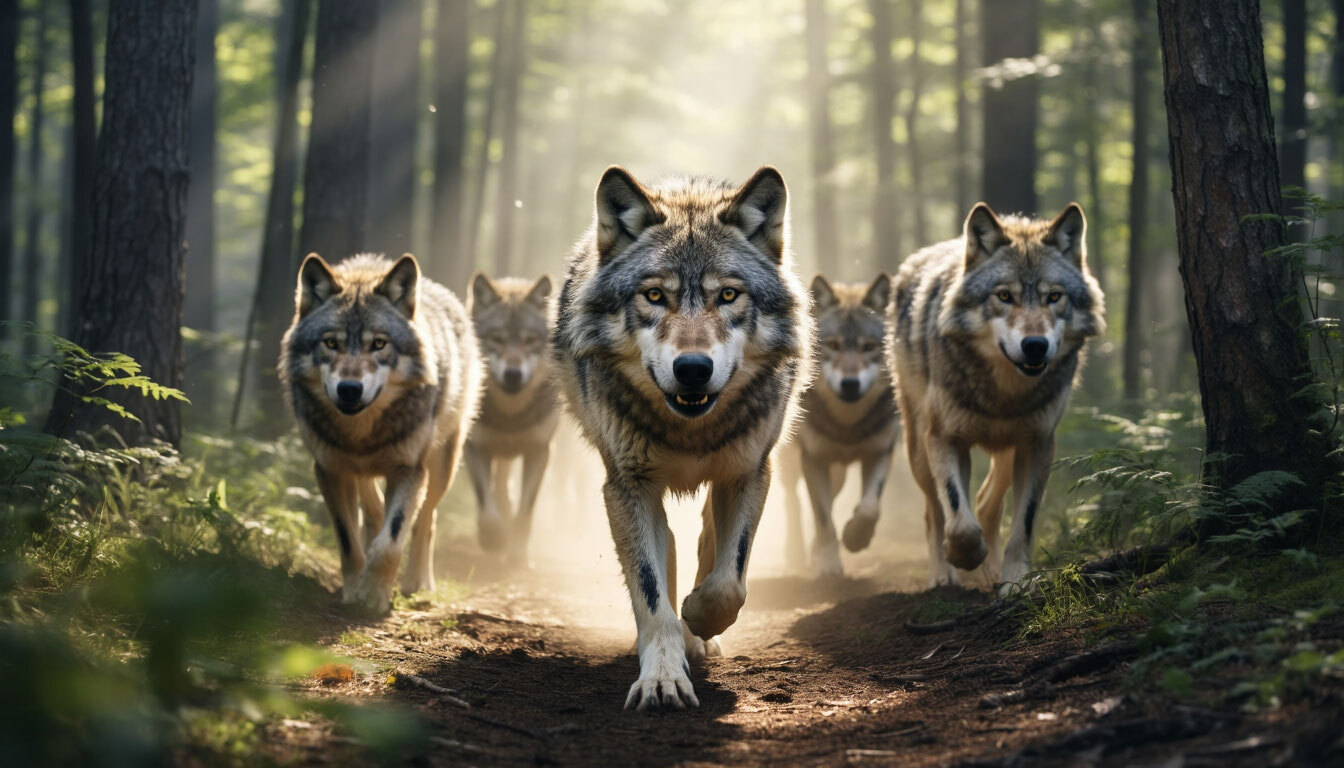 В России создали ИИ для распознавания волчьего воя