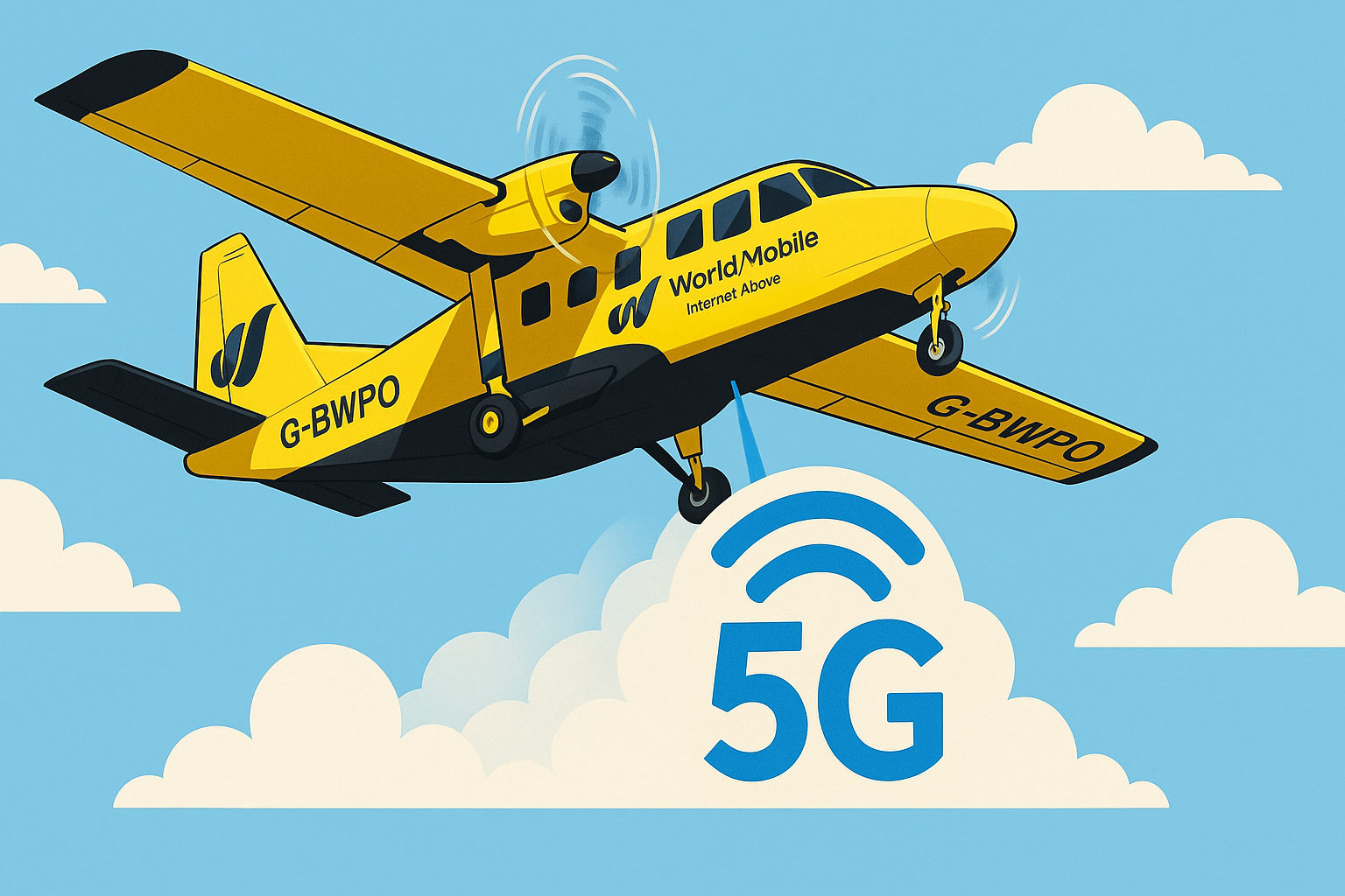 5G в труднодоступных регионах попробуют раздать при помощи летающего интернет‑хаба