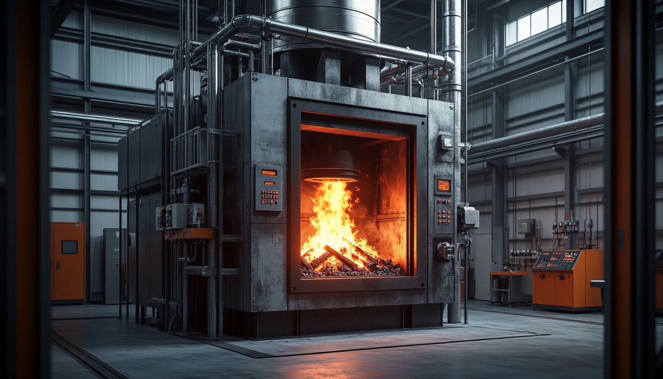 Российские ученые запатентовали шахтную топку для биотоплива