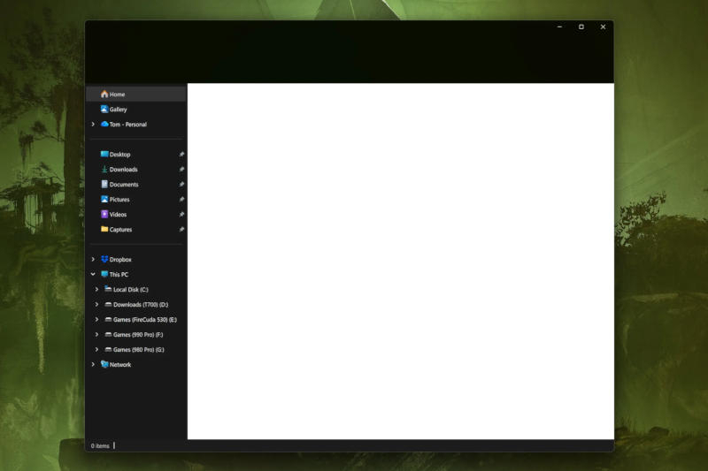 Microsoft признала проблему «белой вспышки» в Проводнике при включении тёмной темы
