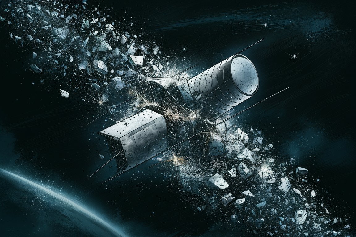 Китайский спутник едва не столкнулся со Starlink Маска