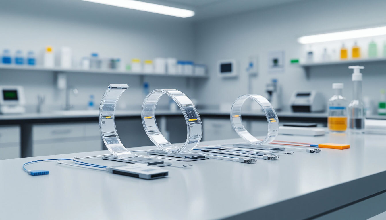 В России создали гибкие сенсоры для одновременного измерения давления и температуры