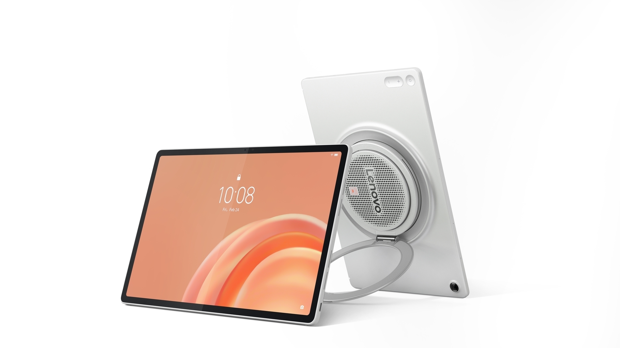 Так выглядит планшет Lenovo Tab Plus Gen 2 с гигантским динамиком сзади