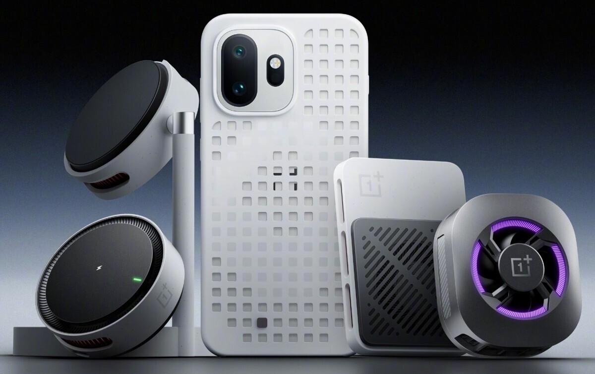 OnePlus показала аккумуляторы и вентиляторы на магнитах для смартфона 15T