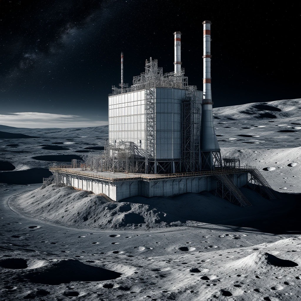 Лихачев: атомная станция России на Луне должна появиться к середине 2030 годов