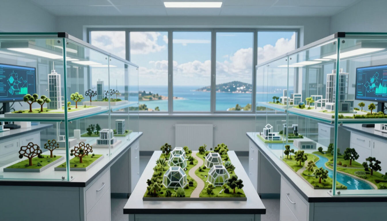 В России создали цифровые двойники карбонового полигона в бухте Аякс