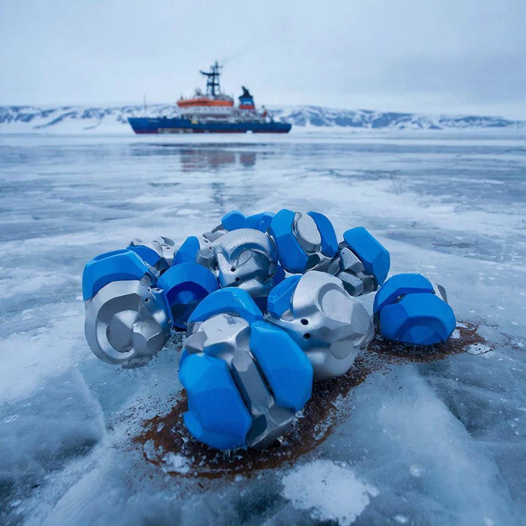 В Арктике нефть будут собирать магнитными губками, работающими даже на морозе