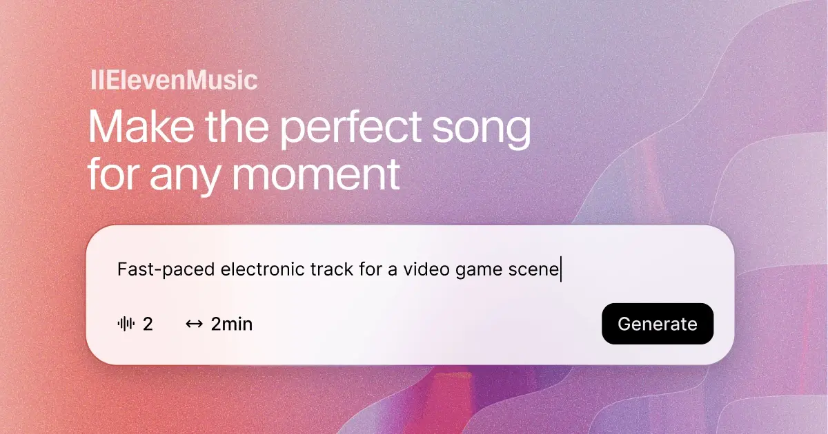 На iOS вышел ИИ ElevenLabs для создания музыки — бесплатно до 7 песен в день