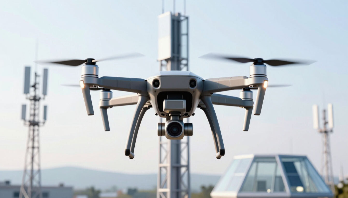 Беспилотники в России станут летающими вышками сотовой связи