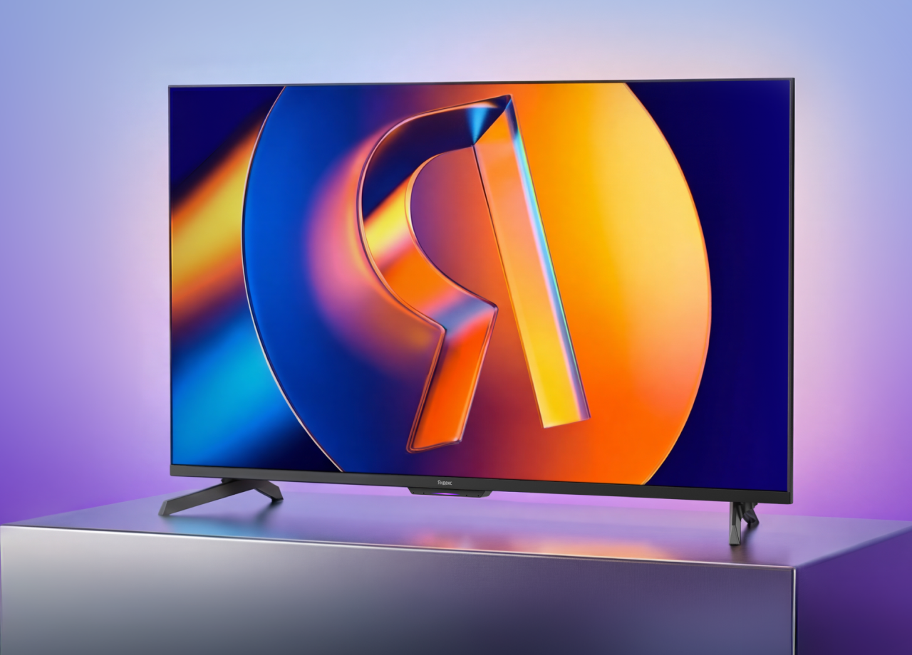 Яндекс выпустил премиальный ИИ-телевизор — ТВ Станция MiniLED