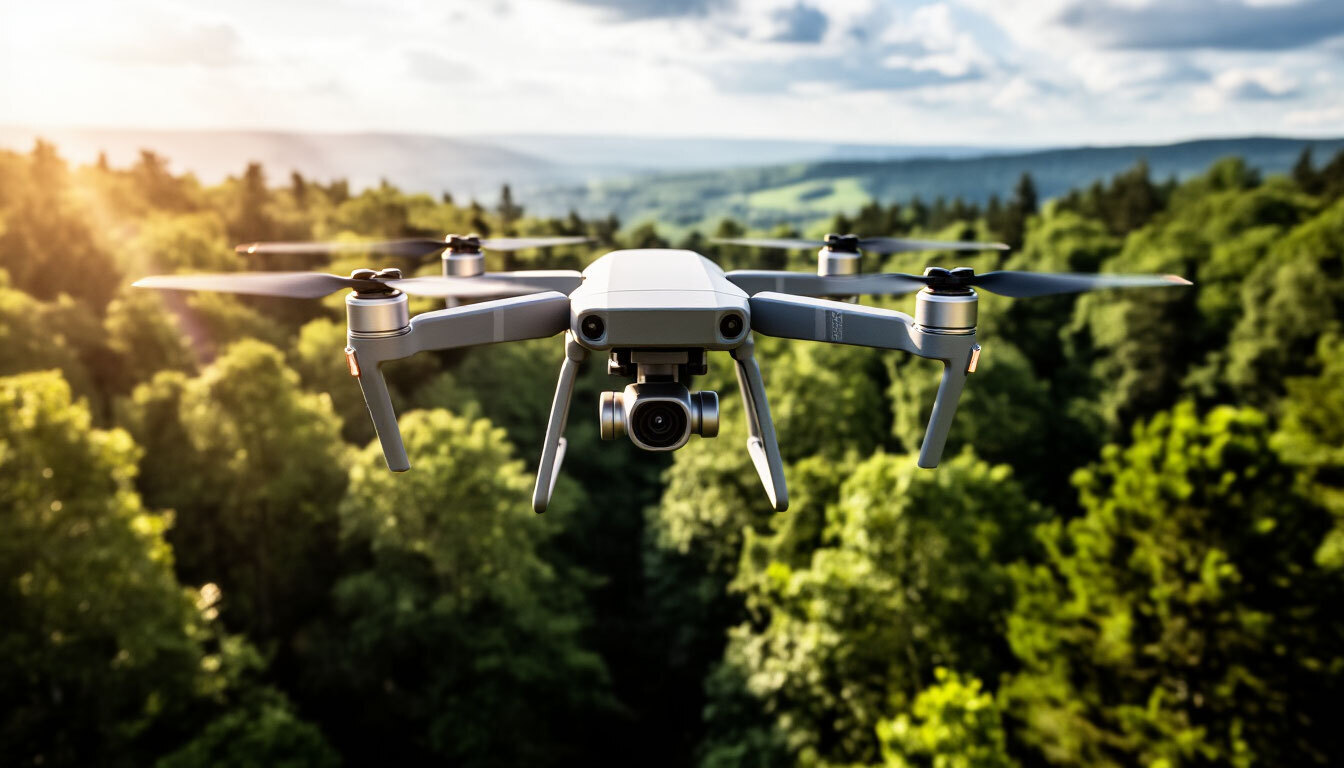 В Красноярске создали технологию контроля лесов с дронами