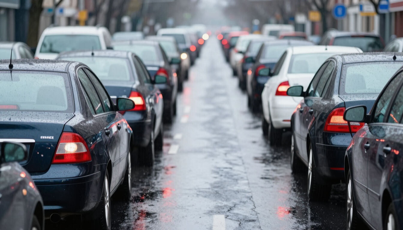 В Перми создали программу для прогноза пробок за 20−40 минут до их появления