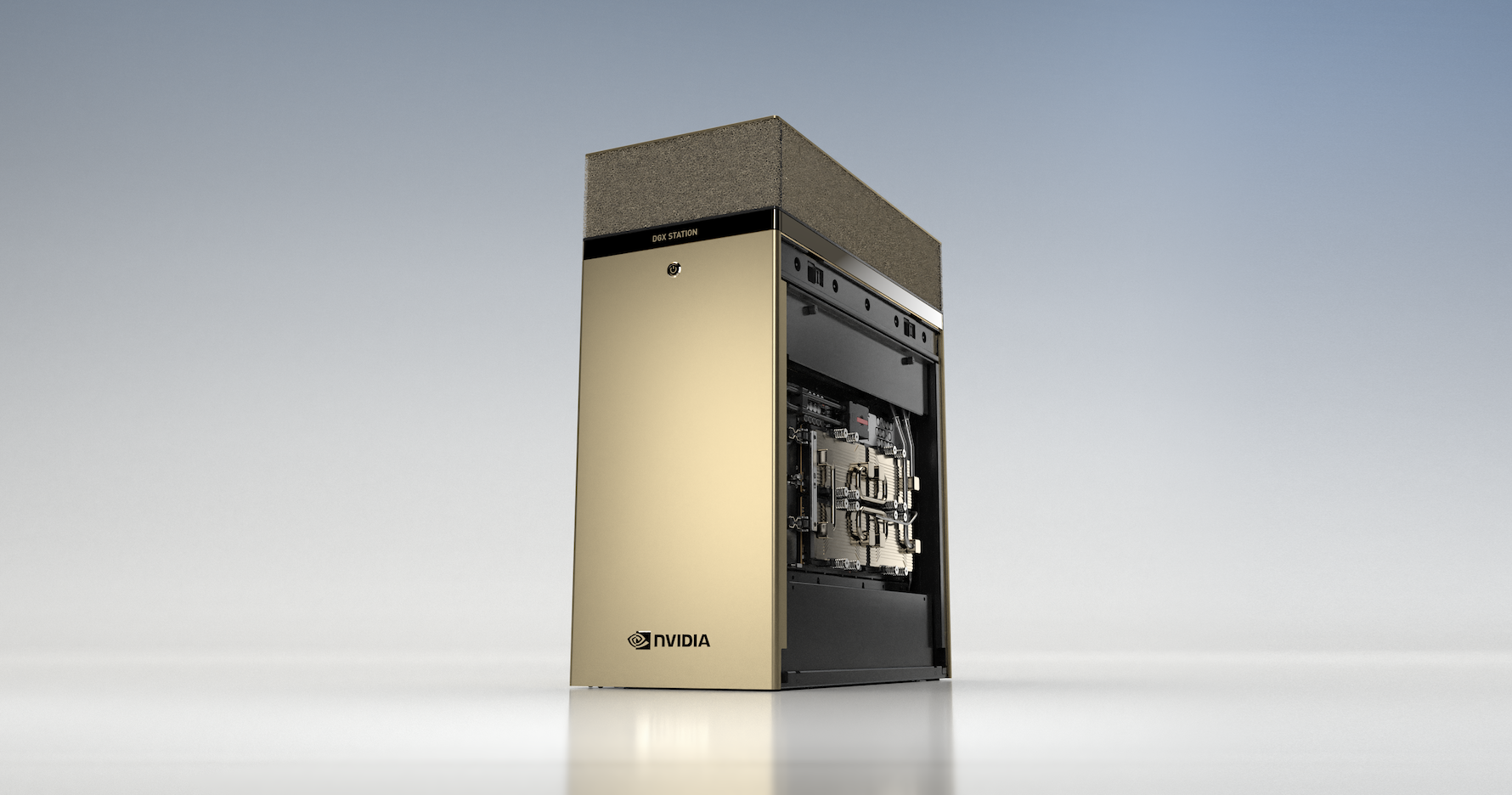Как дата-центр, но в ПК-формате: Nvidia показала DGX Station за 97 000 долларов