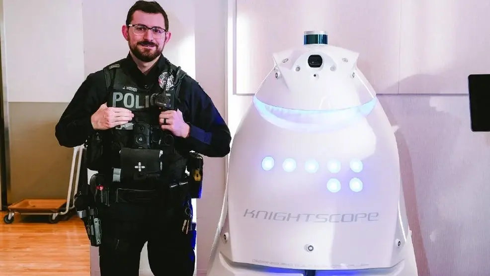 Робота-полицейского Dubbot уволили. Он не поймал ни одного преступника