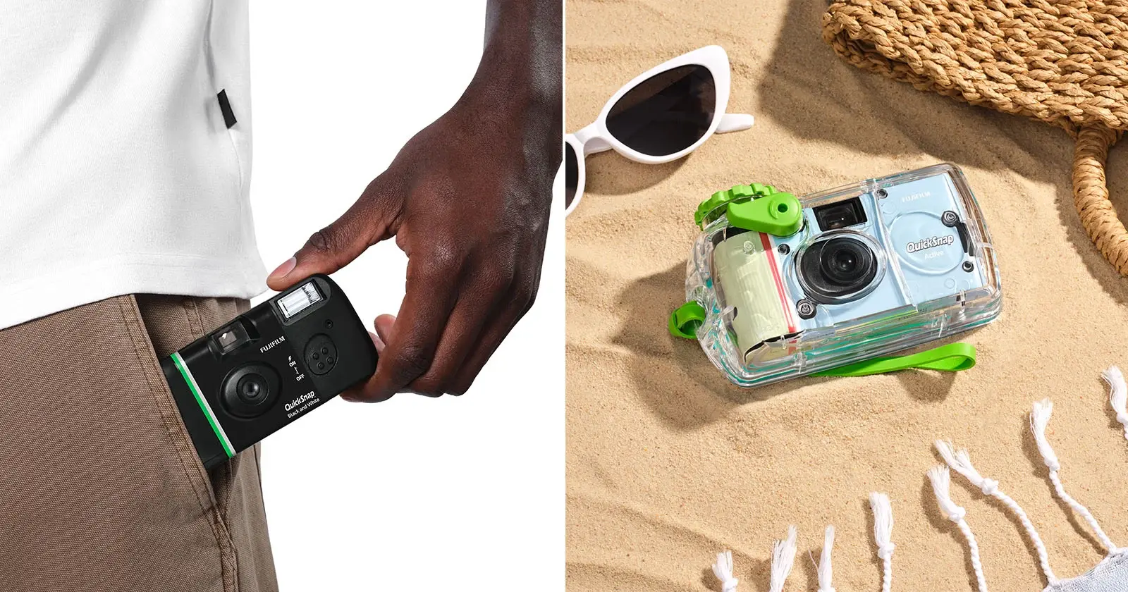 Fujifilm выпустит две новые версии плёночных одноразовых фотоаппаратов QuickSnap