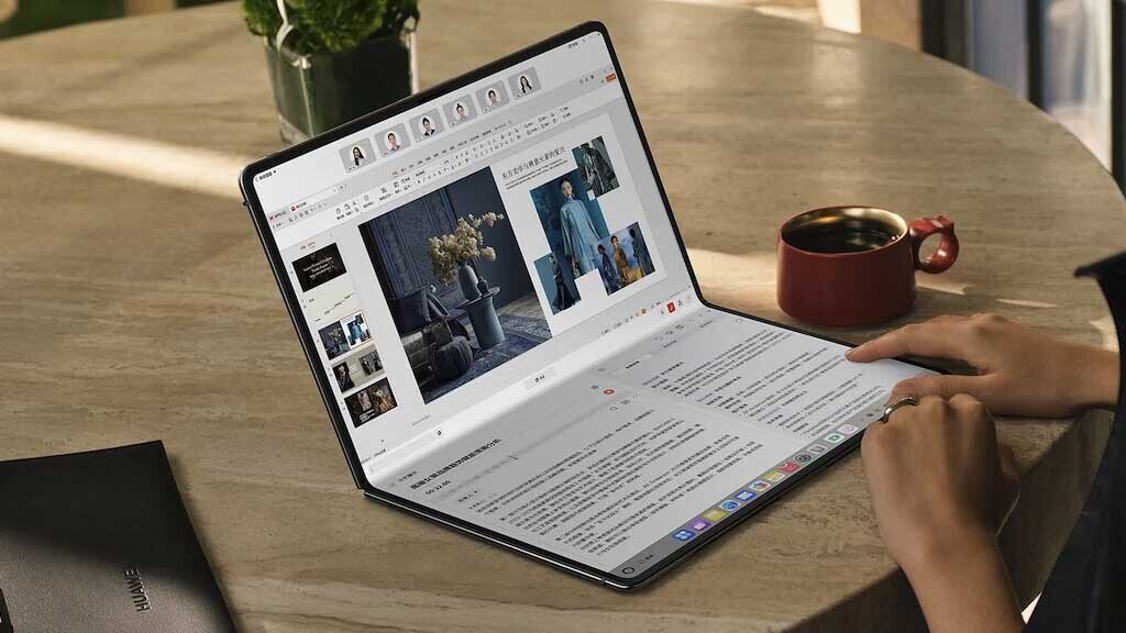 Huawei выпустит компактный складной ноутбук MateBook Fold