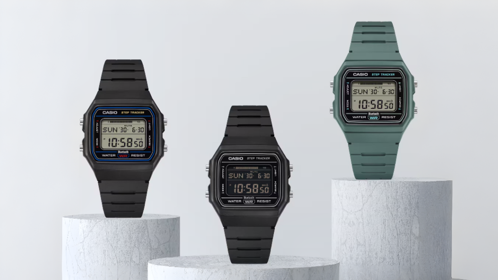 Casio выпустила часы F-B100W в ретро-стиле, но с умными функциями